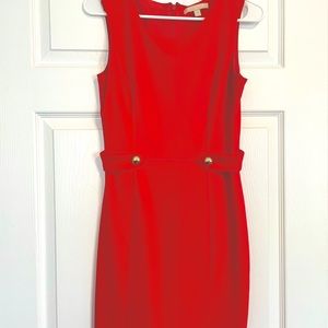 Red Sleeveless Dress